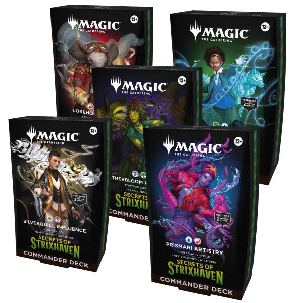 PREORDER Magic: The Gathering | Secrets of Strixhaven | Commander Deck Bundle (ENG)