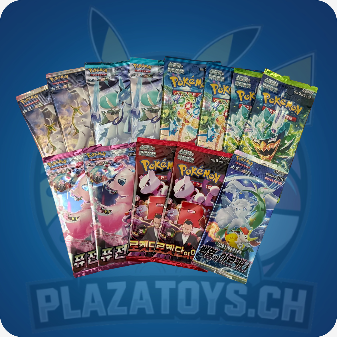 Pack de boosters coréens Pokémon