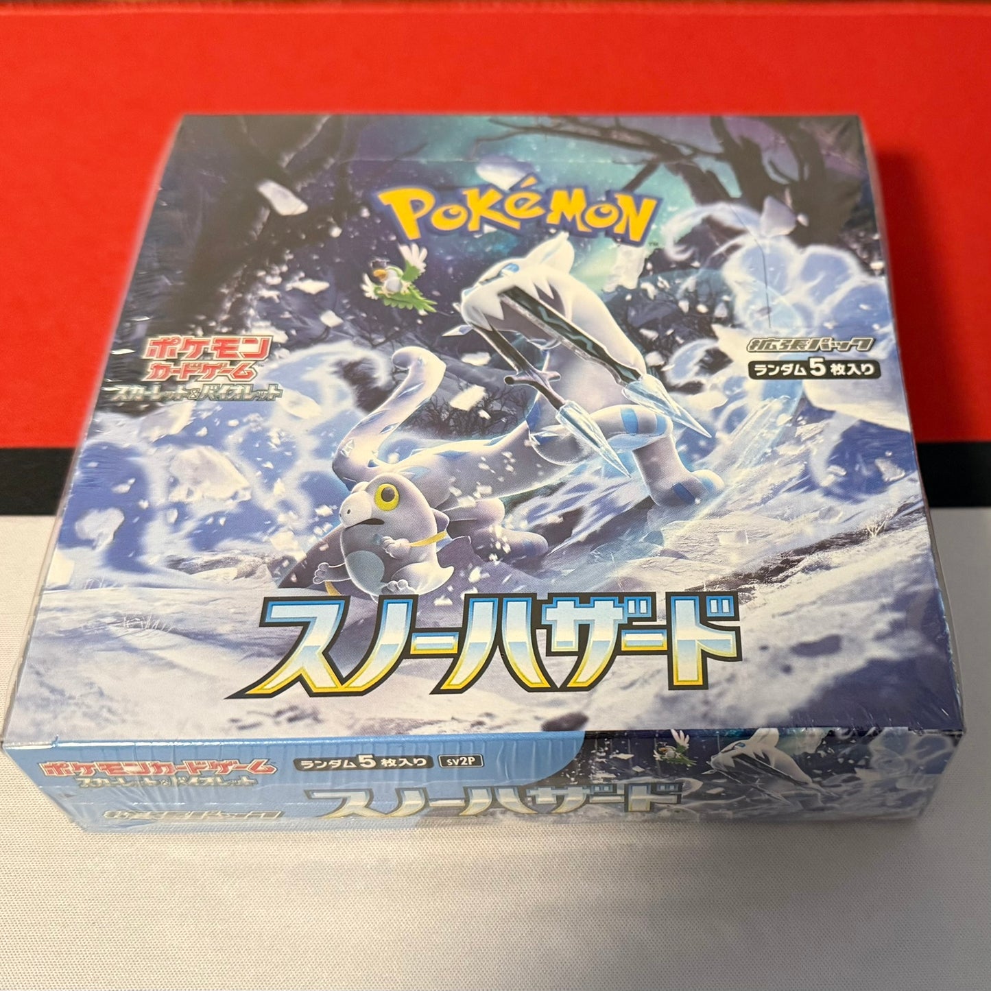 Snow Hazard Scarlet & Violet Booster Box sv2P
