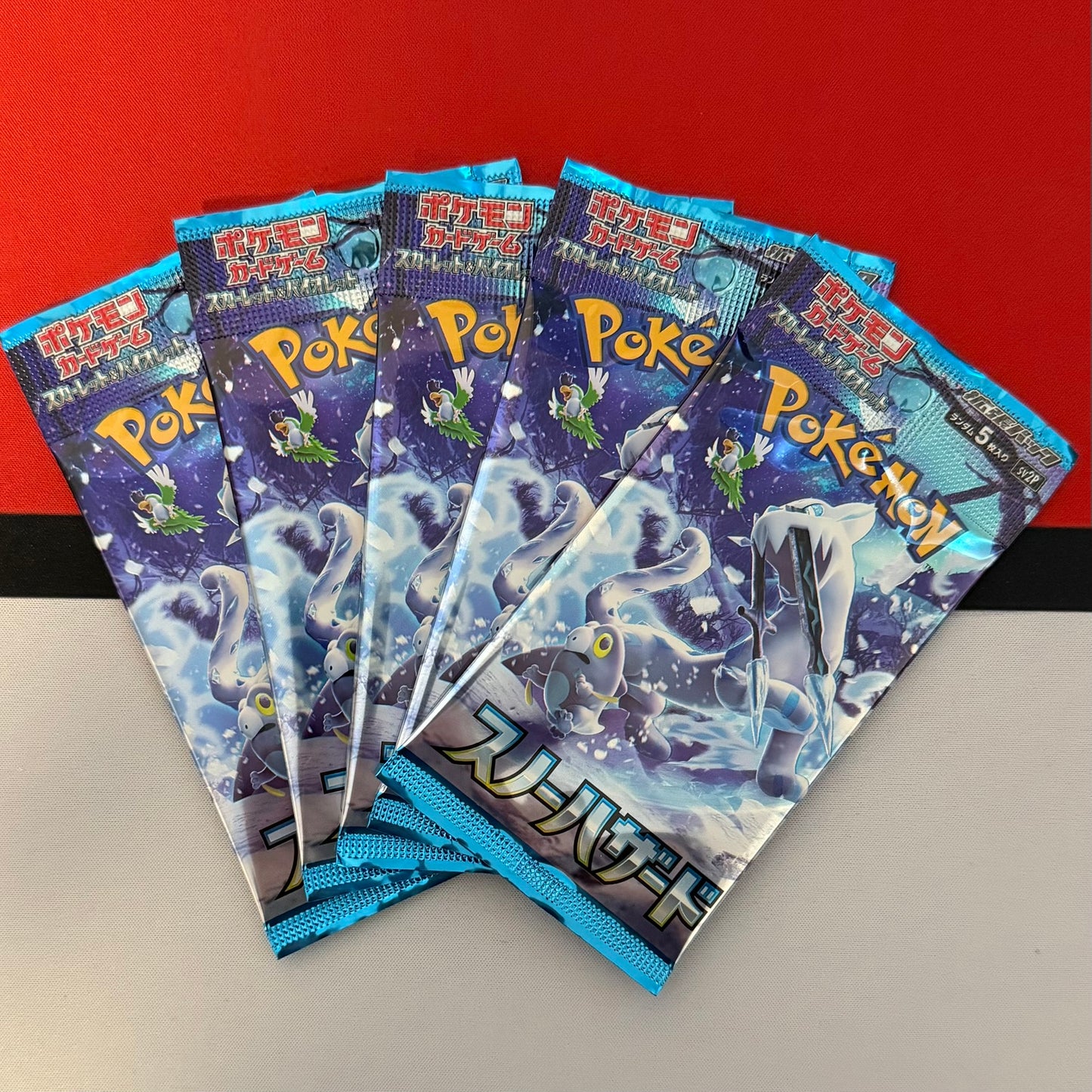 Pokémon Snow Hazard Booster Pack sv2P