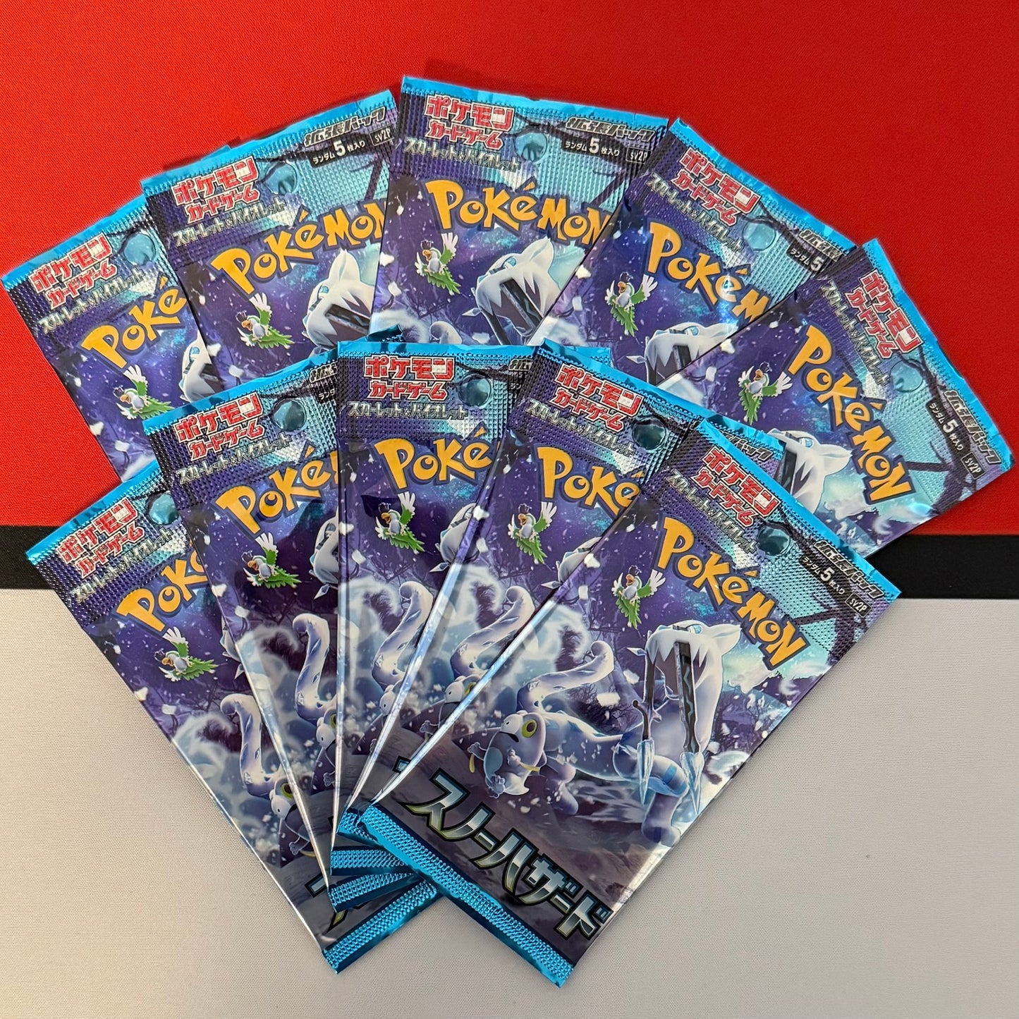 Pokémon Snow Hazard Booster Pack sv2P