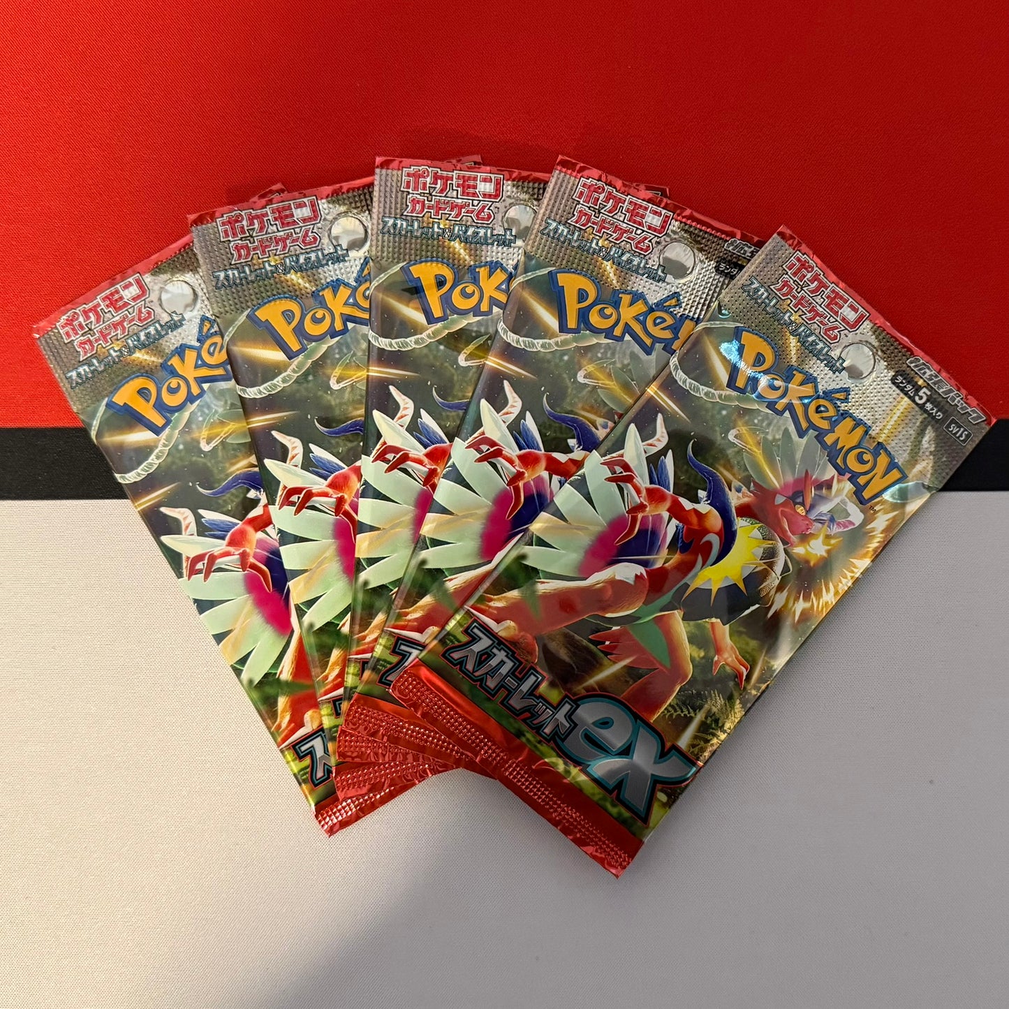 Pokémon Scarlet ex Booster Packs sv1s