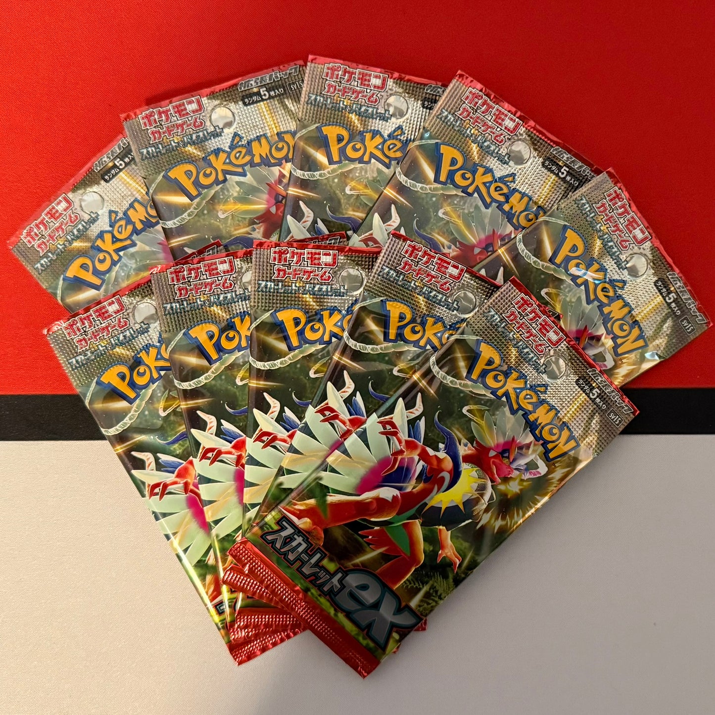 Pokémon Scarlet ex Booster Packs sv1s