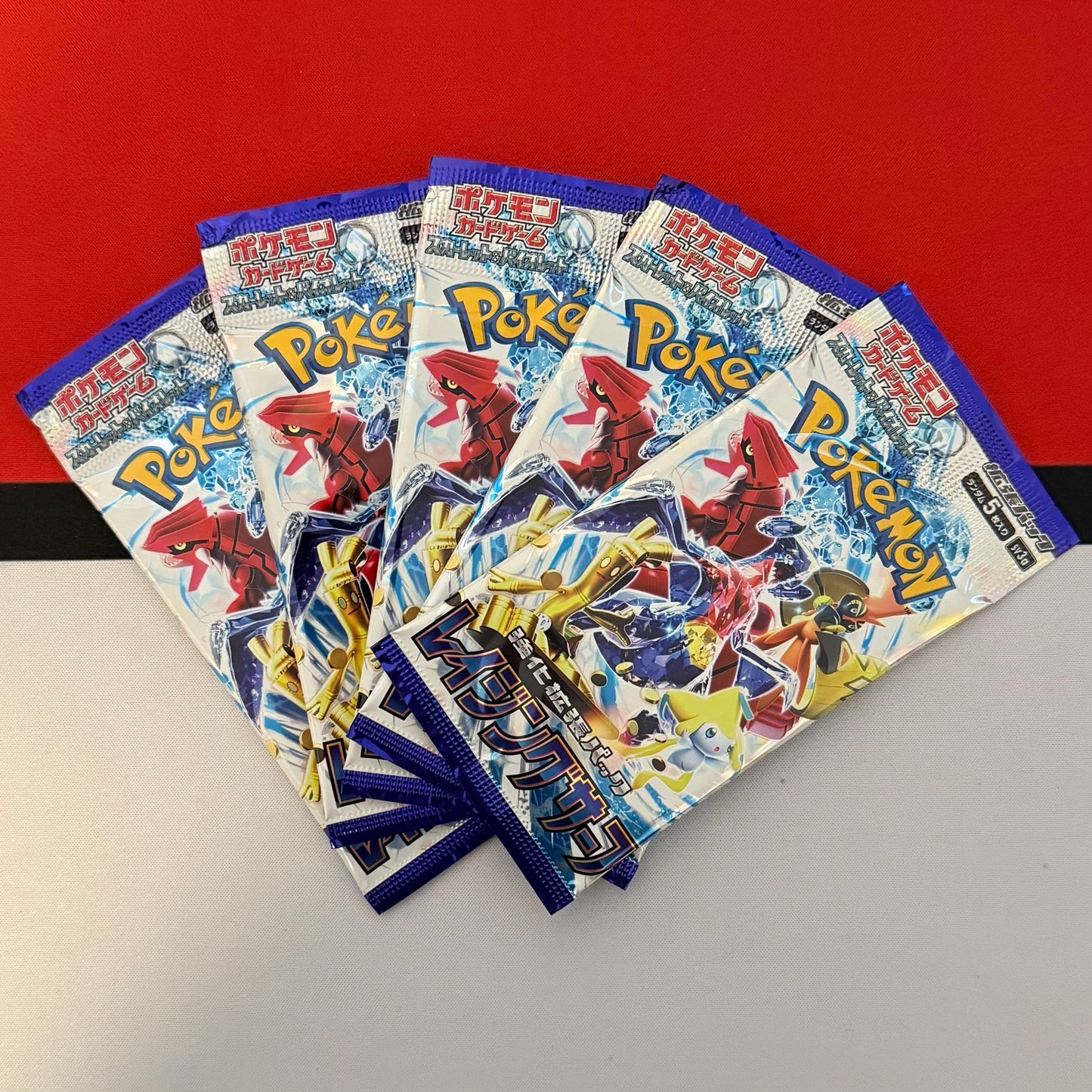 Pokémon Raging Surf Booster Packs sv3a