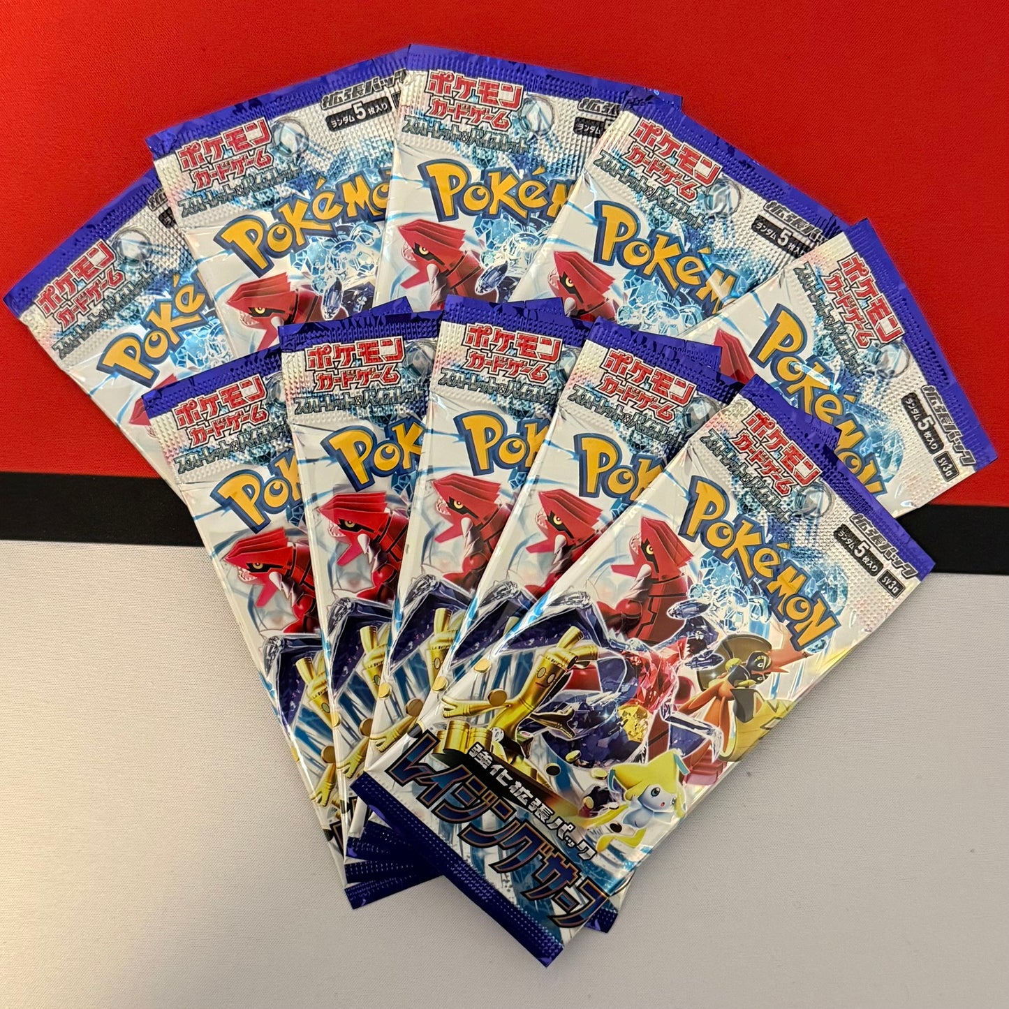 Pokémon Raging Surf Booster Packs sv3a