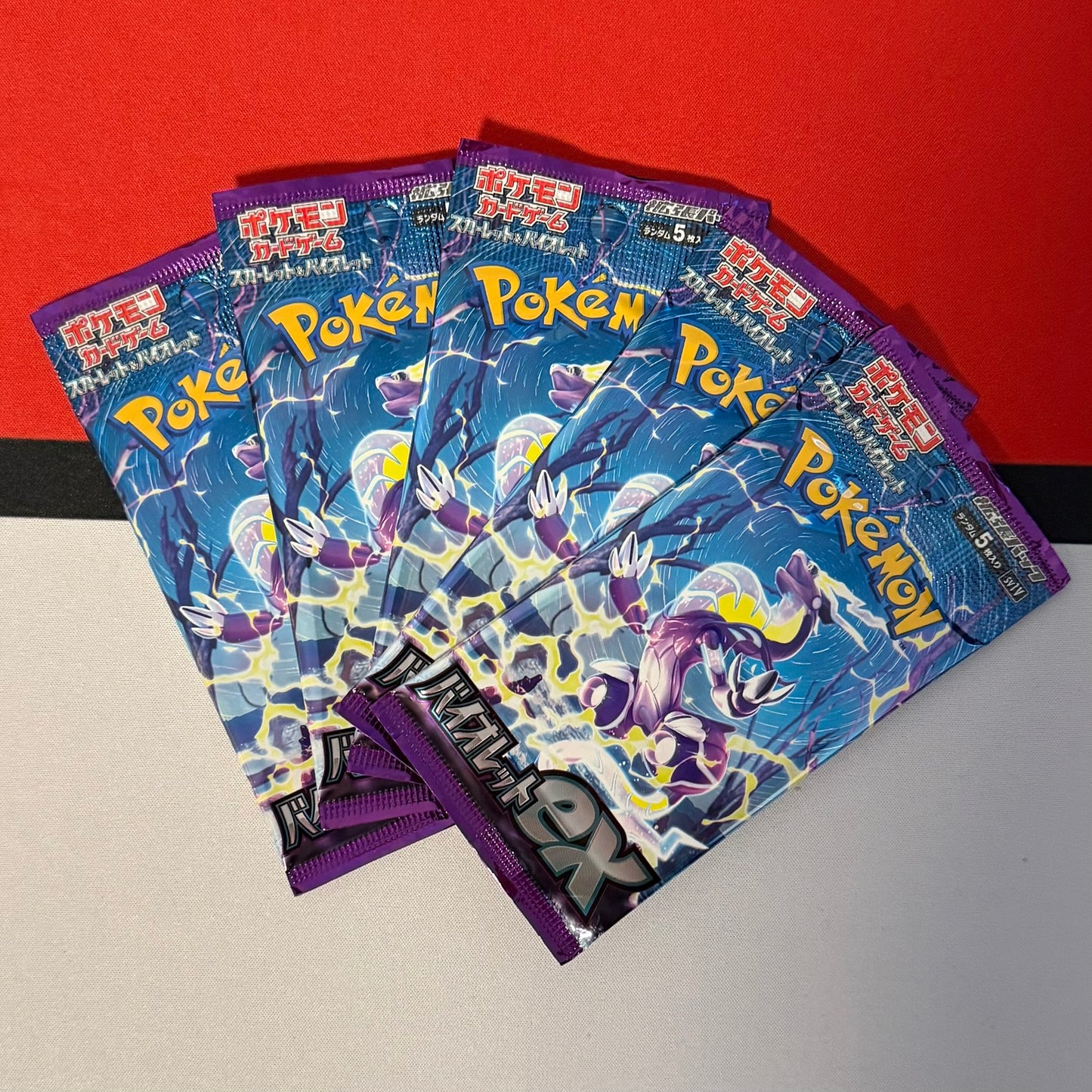 Pokémon Violet Ex Booster Packs sv1V