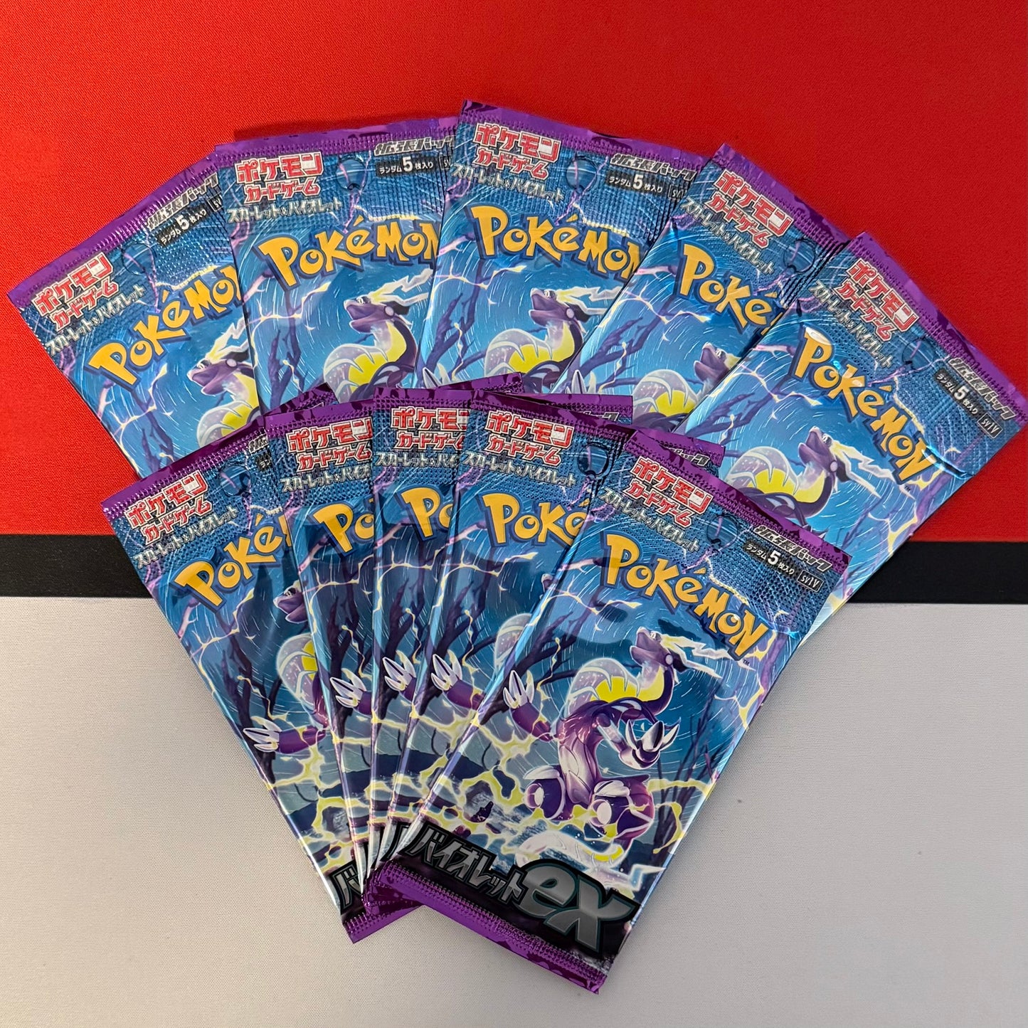 Pokémon Violet Ex Booster Packs sv1V