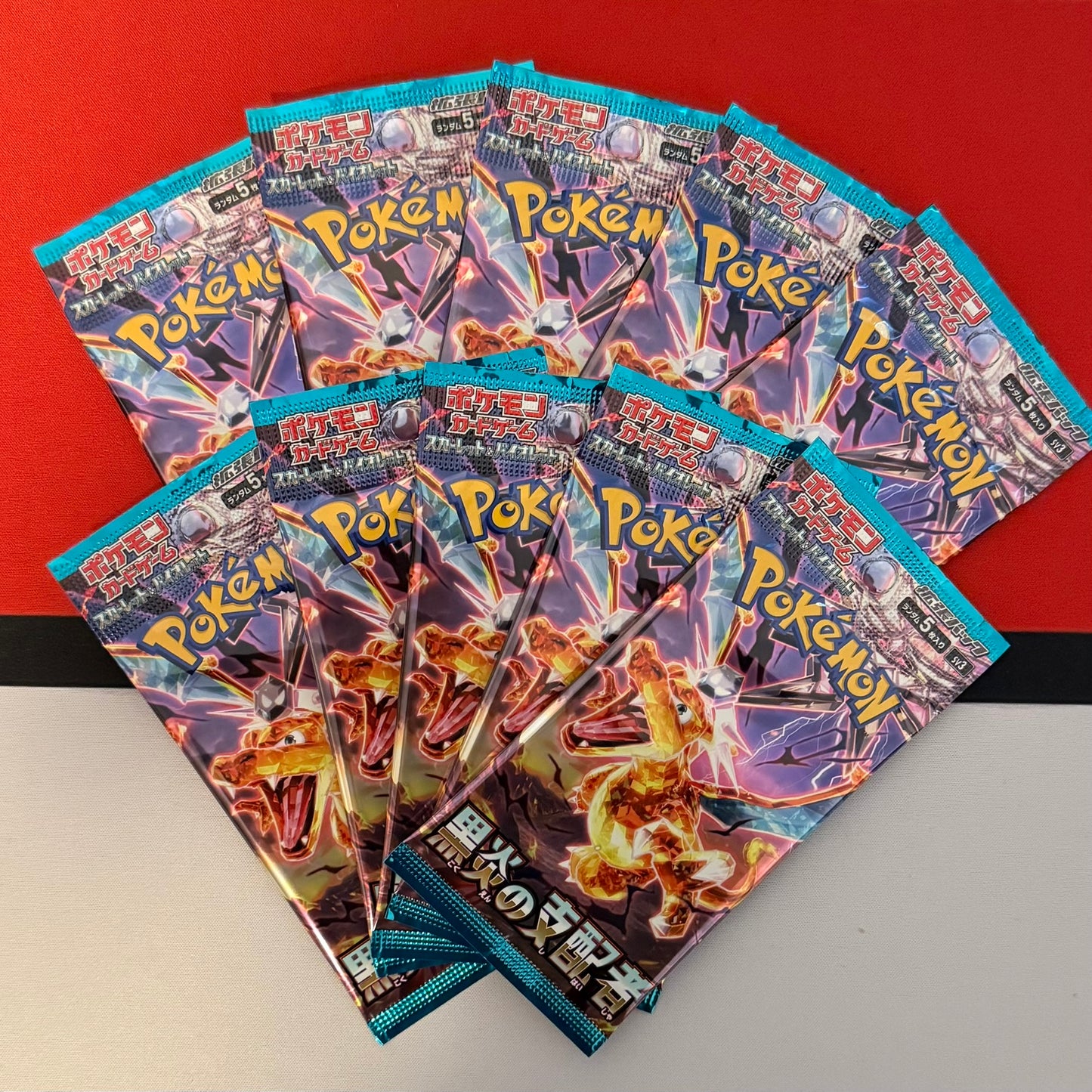 Pokémon Black Flame Booster Pack sv3