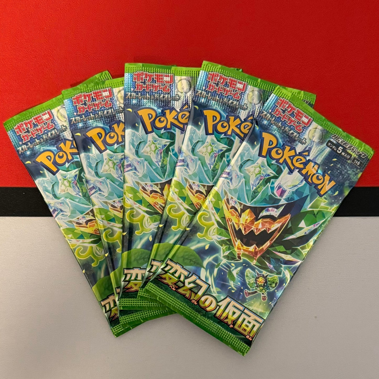 Pokémon Mask of Change Booster Pack sv6