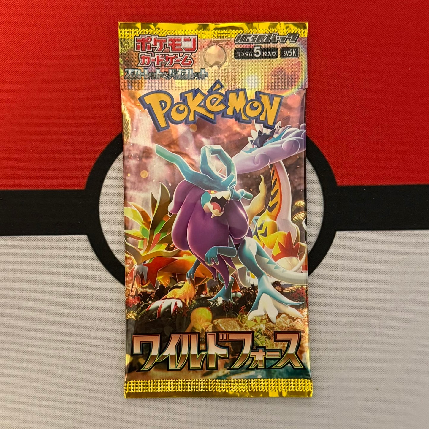 Pokémon Wild Force Booster Pack sv5k