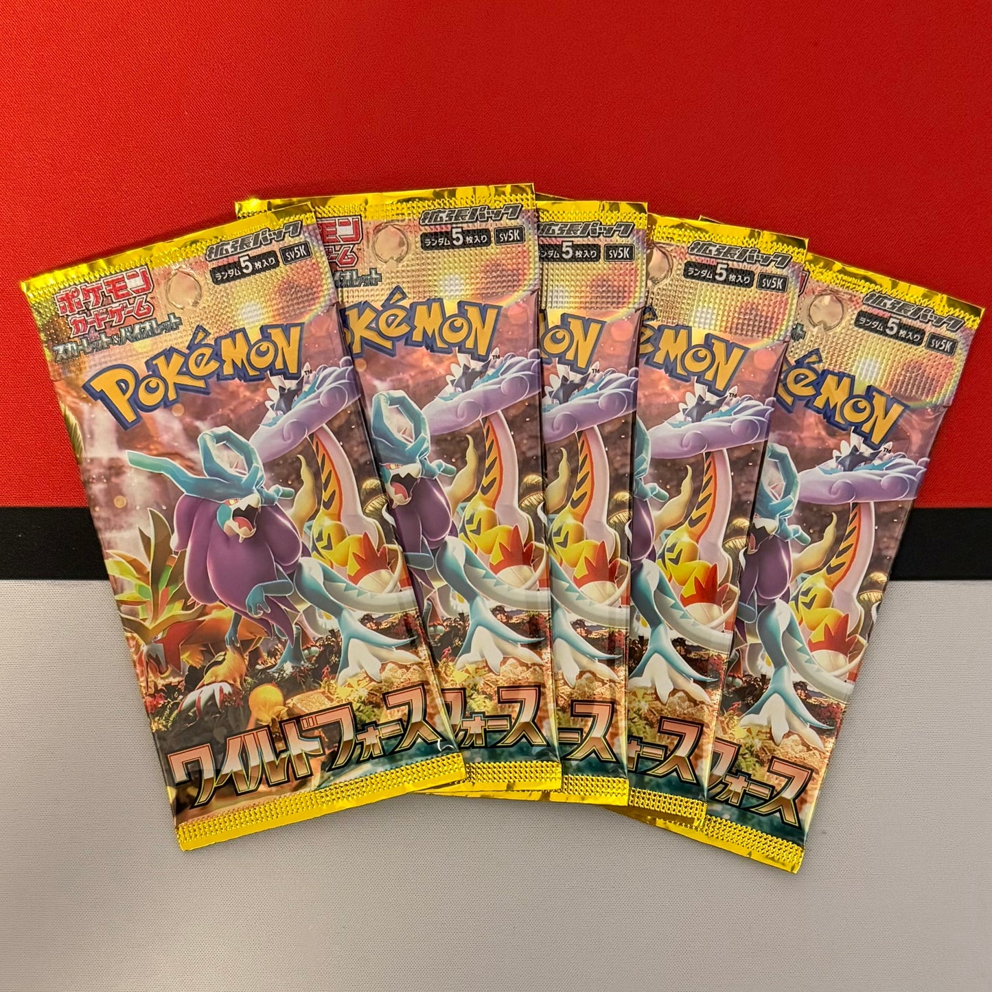 Pokémon Wild Force Booster Pack sv5k