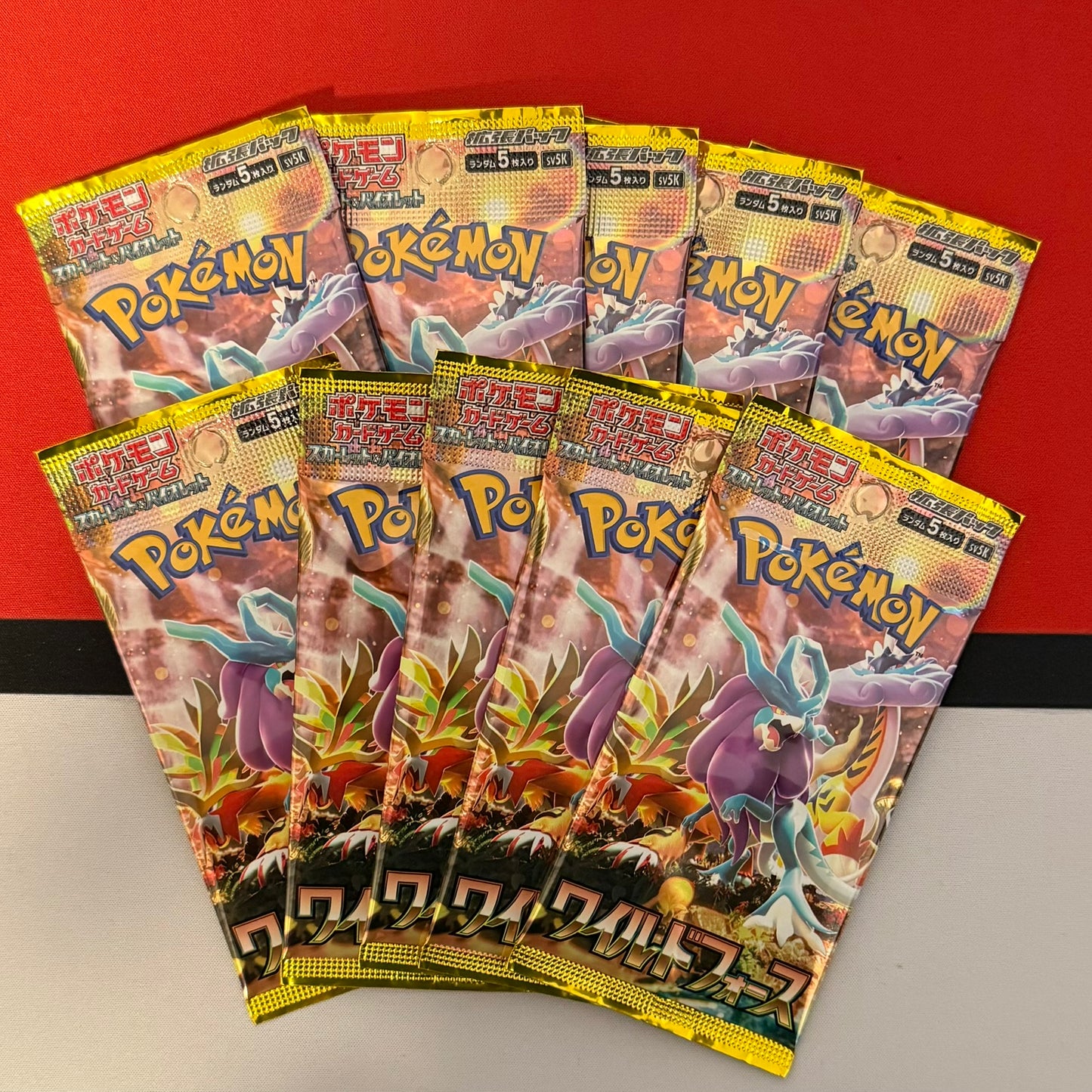 Pokémon Wild Force Booster Pack sv5k