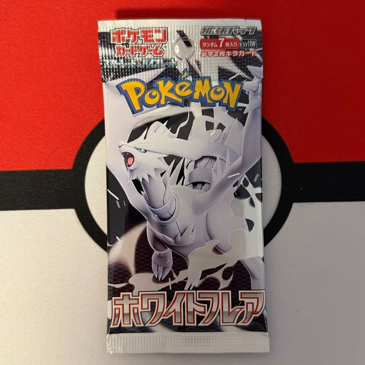 Pokemon Japanese White Flare Booster Packs sv11W