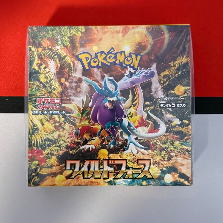 Wild Force Scarlet & Violet Booster Box sv5k
