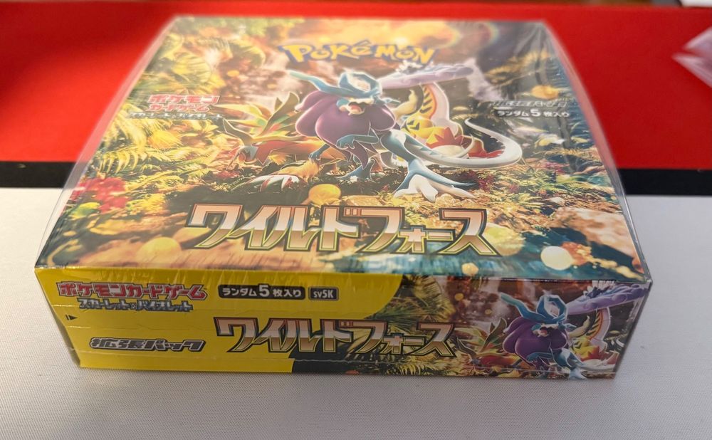 Wild Force Scarlet & Violet Booster Box sv5k