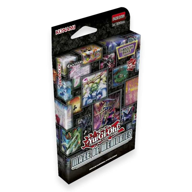 Yu-Gi-Oh! Maze of Memories Tuckbox mit Spielkarten und Artwork, Box Kit für das beliebte Yu-Gi-Oh! Kartenspiel.