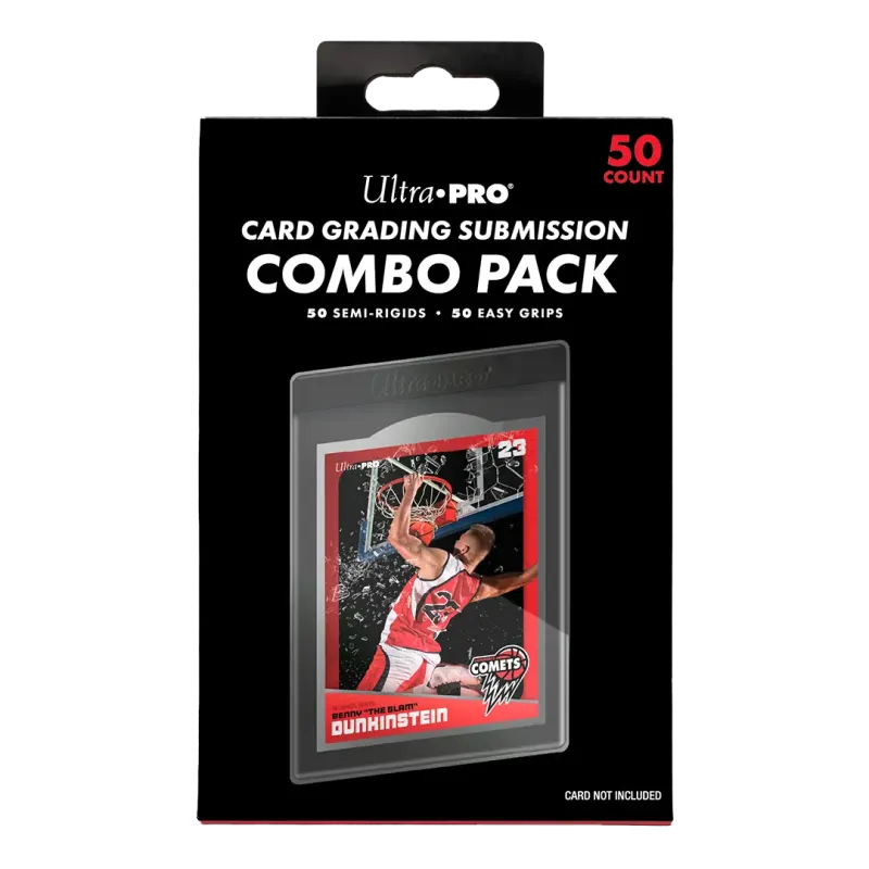 Ultra Pro Card Grading Submission Combo Pack, 50 Stück, hochwertiges Zubehör für Sammelkarten, in der Abbildung sichtbar
