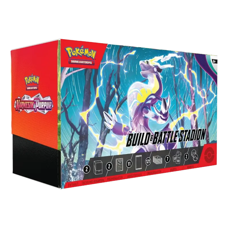 Pokémon TCG: Karmesin & Purpur (KP01) - Build & Battle Stadion (DE)