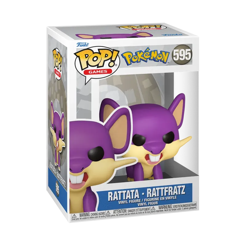 POP! Games: Rattata - Pokémon