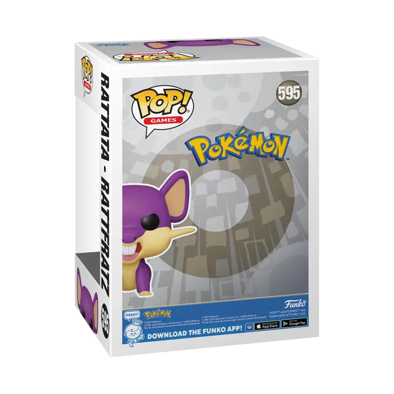 POP! Games: Rattata - Pokémon