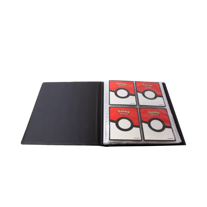 Ultra Pro Mega Evolution & Phantasmal Flames 4-Pocket Portfolio für Pokémon Karten, braun, mit transparenten Einsteckfächern