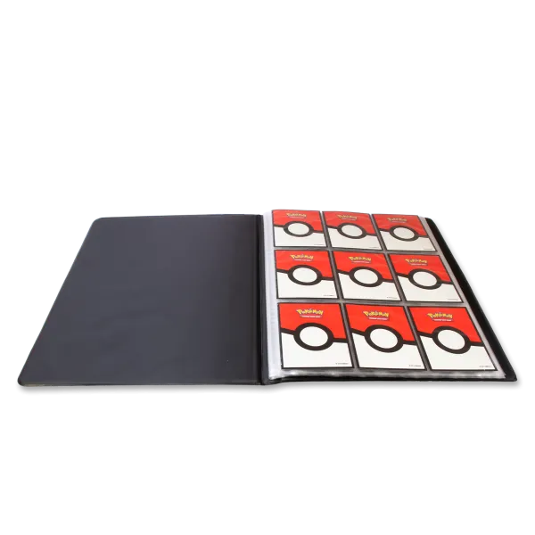 Ultra Pro Mega Evolution Phantasmal Flames Pokémon Binder mit 9-Steckfächern, bunter Karten-Portfolio für Sammler.