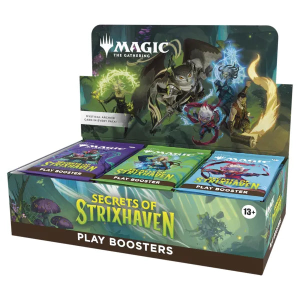 Magic: The Gathering Secrets of Strixhaven Spiel-Booster-Display mit Magic-Karten für Sammelkartenspiel