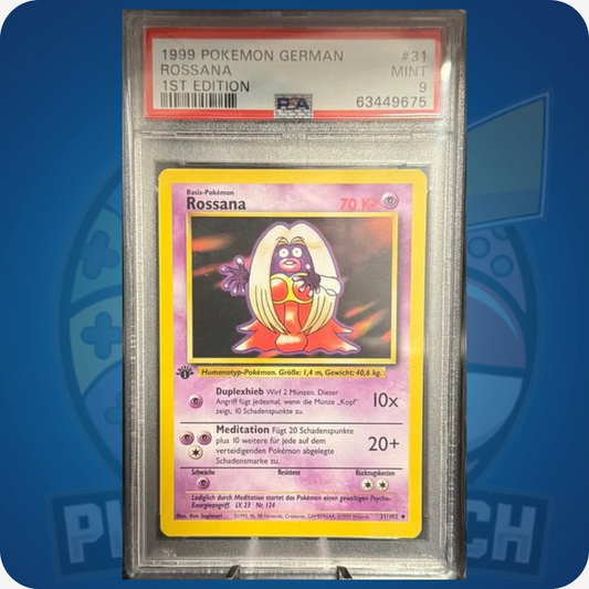 1999 Rossana 1st Edition 31/102 - PSA 9 MINT
