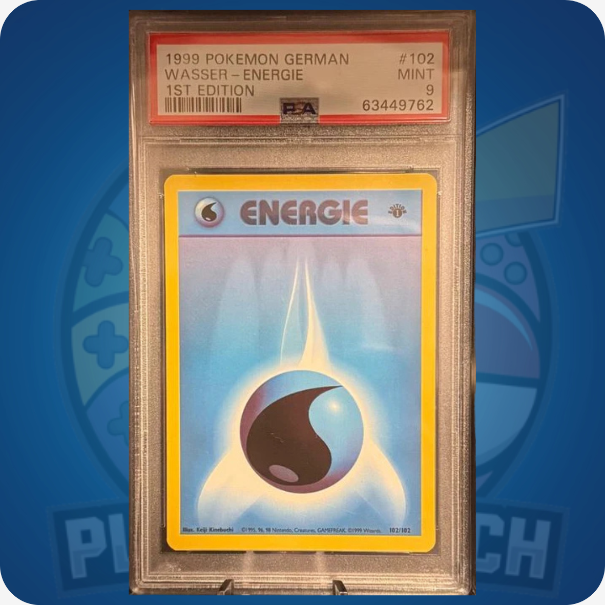 1999 Wasser-Energie 1st Edition 102/102 - PSA 9 MINT