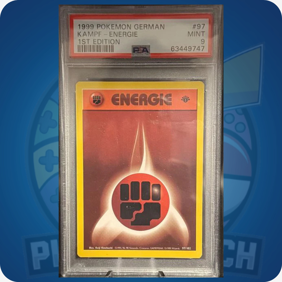1999 Kampf-Energie 1st Edition 97/102 - PSA 9 MINT