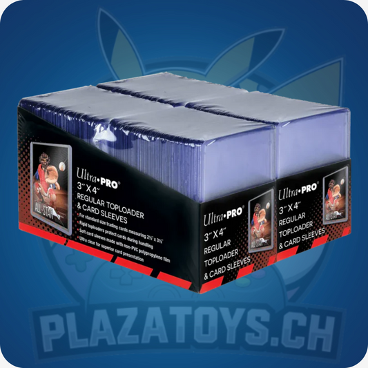 Ultra Pro - 3"x4" Regular Toploader + Soft Sleeves (200Stk)