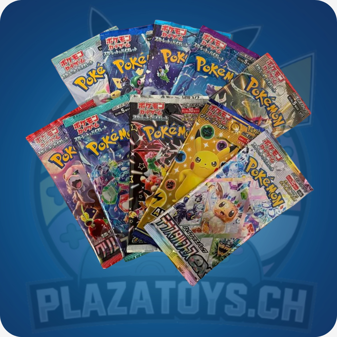 Pokemon Japanese Booster Pack Bundle #3