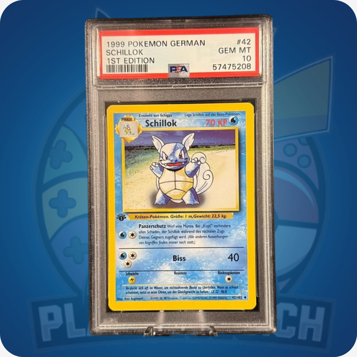 1999 Schillok [1st Edition] #42 Base Set PSA 10 GEM MINT