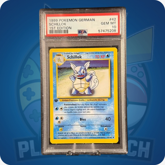 1999 Schillok [1st Edition] #42 Base Set PSA 10 GEM MINT