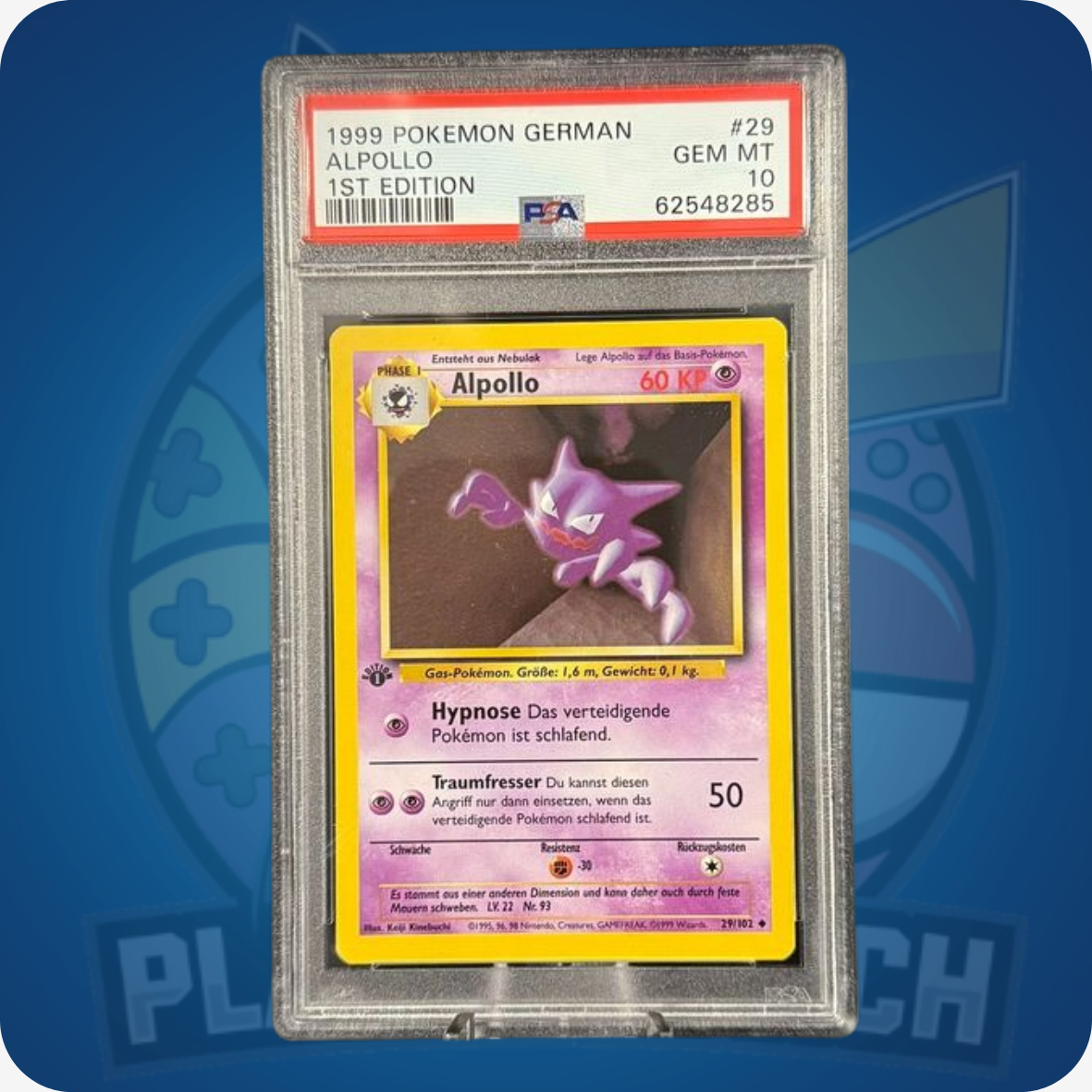1999 Alpollo [1st Edition] #29 Base Set PSA 10 GEM MINT
