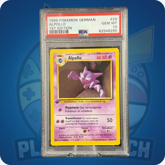 1999 Alpollo [1st Edition] #29 Base Set PSA 10 GEM MINT