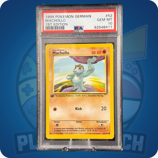 1999 Machollo [1st Edition] #52 Base Set PSA 10 GEM MINT