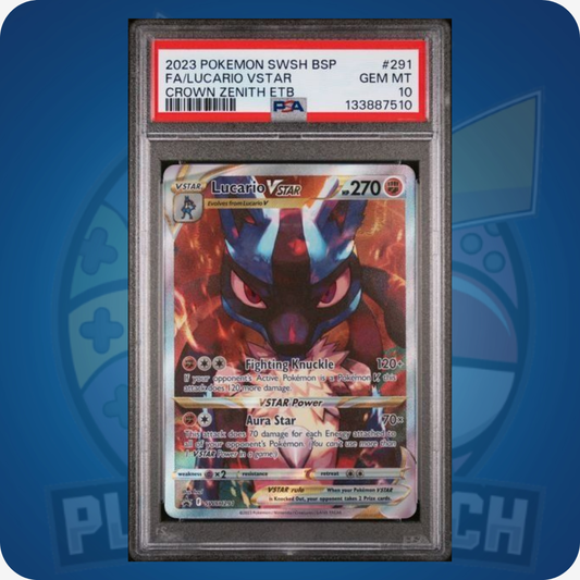 Lucario VSTAR #SWSH291 Pokemon Promo PSA 10 GEM-MINT