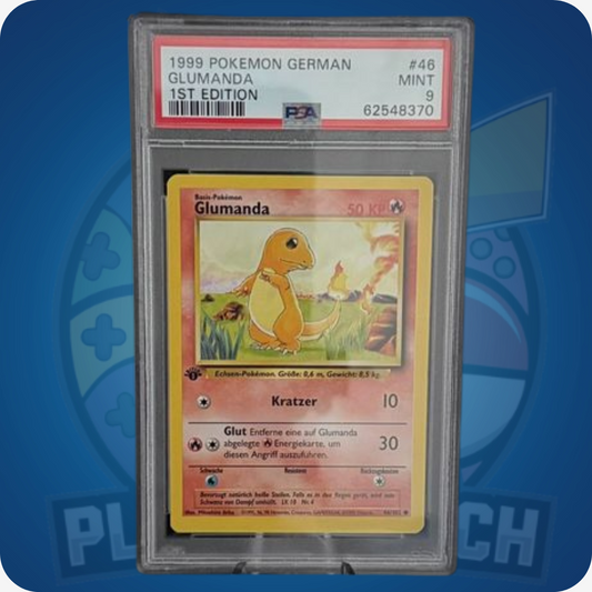 1999 Glumanda 1st Edition #46 Pokemon Base Set - PSA 9 MINT