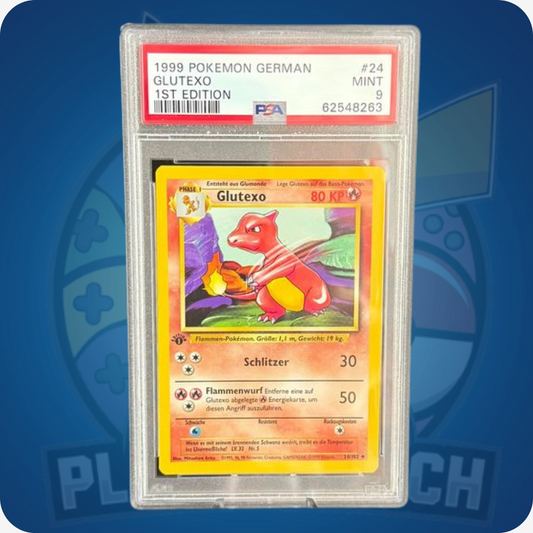1999 Glutexo [1st Edition] #24 Pokemon Base Set - PSA 9 MINT