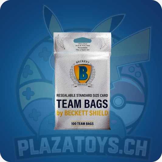 Beckett Shield: Resealable Team Bags – Wiederverschließbare Schutzhüllen