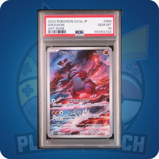 Groudon #69 Pokemon Japanese Raging Surf - PSA 10 GEM MT