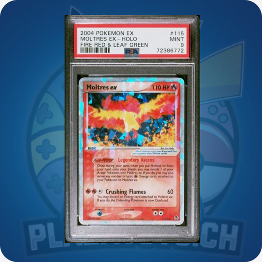 Moltres EX #115 Pokemon Fire Red & Leaf Green - PSA 9 Mint