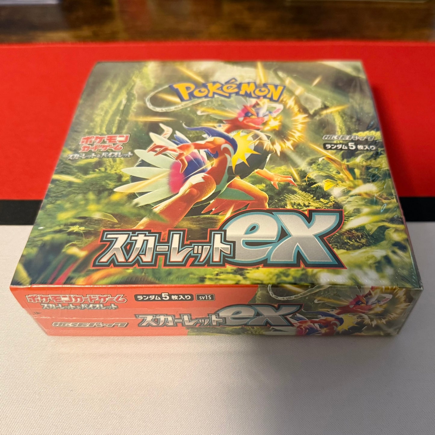 Pokémon Scarlet ex Booster Display sv1s