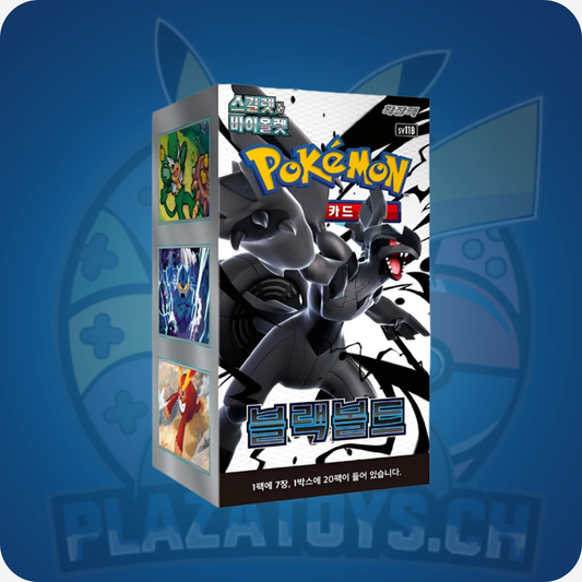 Pokémon Black Bolt - Display (KOR)