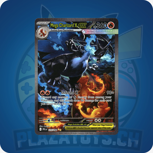 Mega Charizard X ex #125 Pokemon Phantasmal Flames