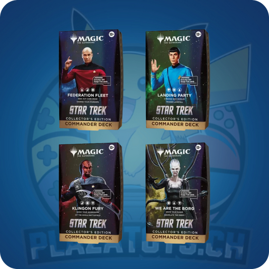 Magic: The Gathering | Star Trek | Collector Commander Decks (4 Stk.)