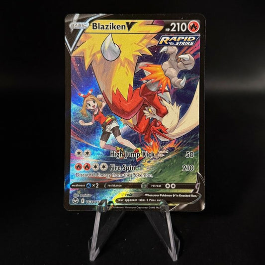 Blaziken V #TG14 Pokemon Silver Tempest