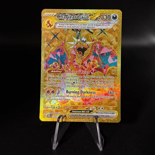 Charizard ex #228 Pokemon Obsidian Flames