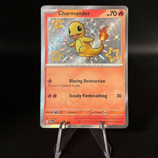 Charmander #109 Pokemon Paldean Fates